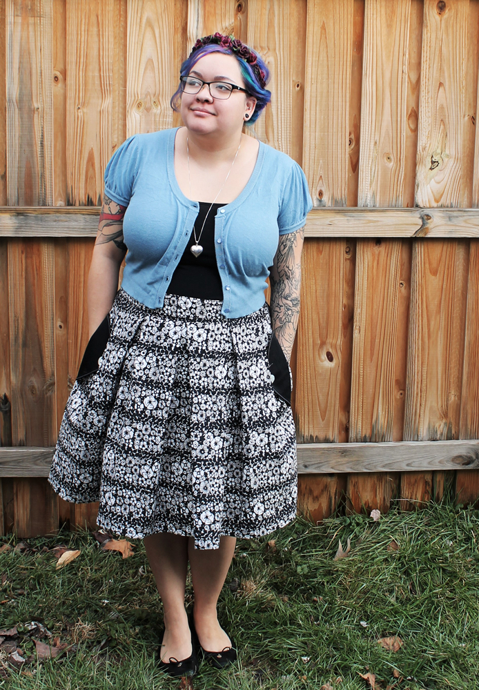 Wedgwood Skirt Pattern by Straight Stitch Designs