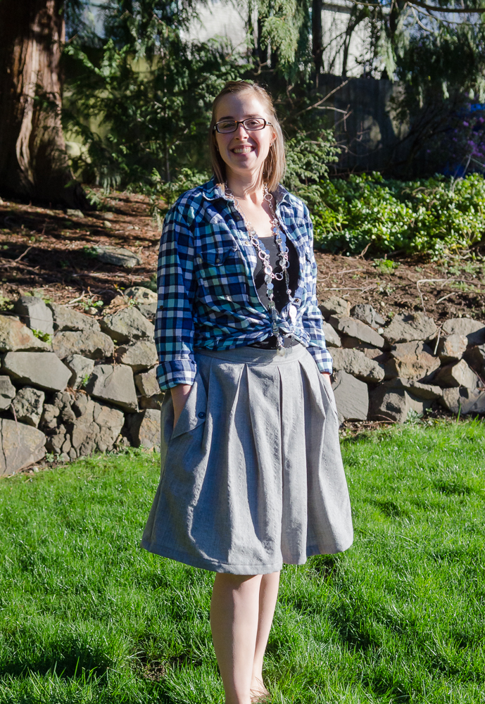 Wedgwood Skirt Pattern by Straight Stitch Designs