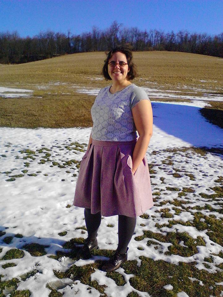 Wedgwood Skirt Pattern by Straight Stitch Designs