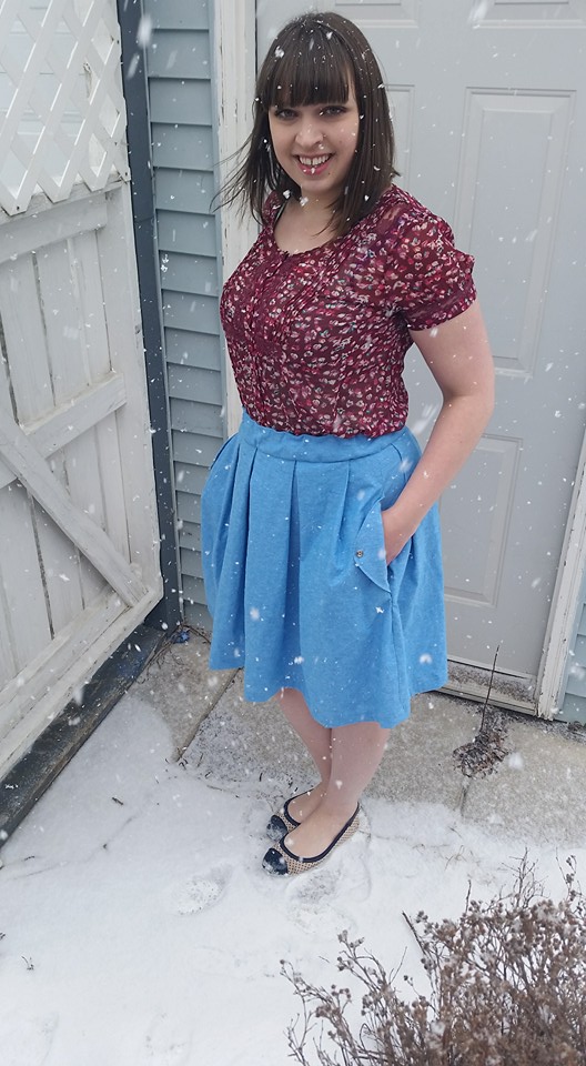 Wedgwood Skirt Pattern by Straight Stitch Designs