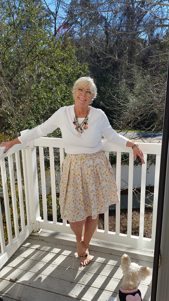 Wedgwood Skirt Pattern by Straight Stitch Designs