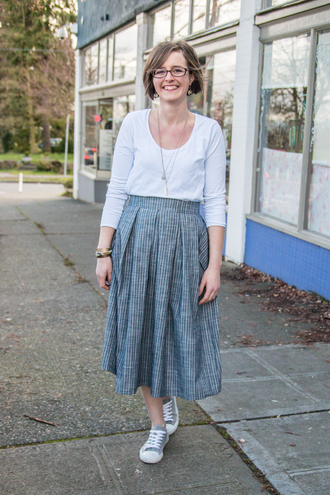 Wedgwood Skirt Pattern by Straight Stitch Designs