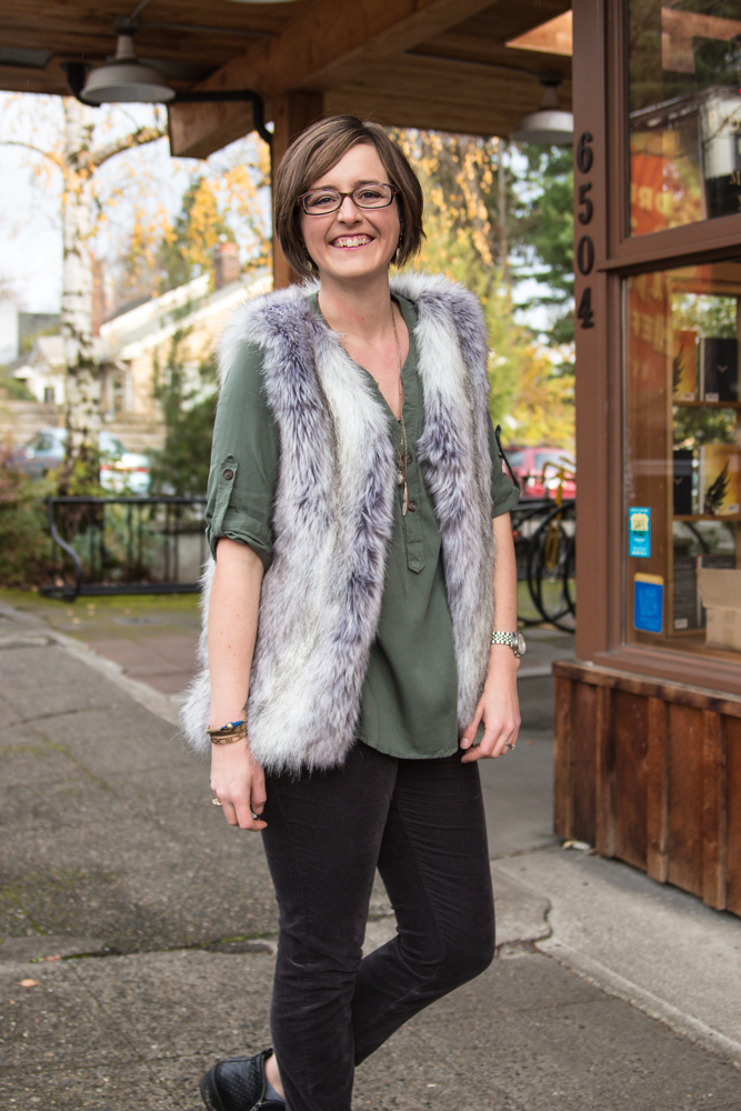 Faux Fur Vest - WeAllSew