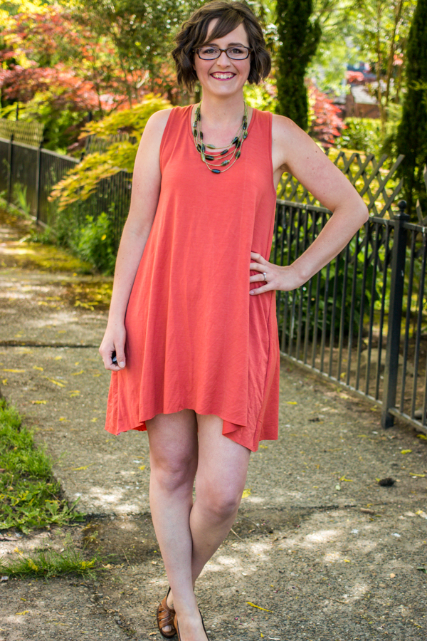 Racerback swing dress sale