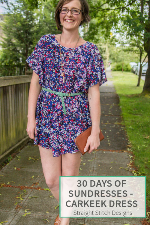 30 Days of Sundresses - Carkeek Dress - Straight Stitch Designs
