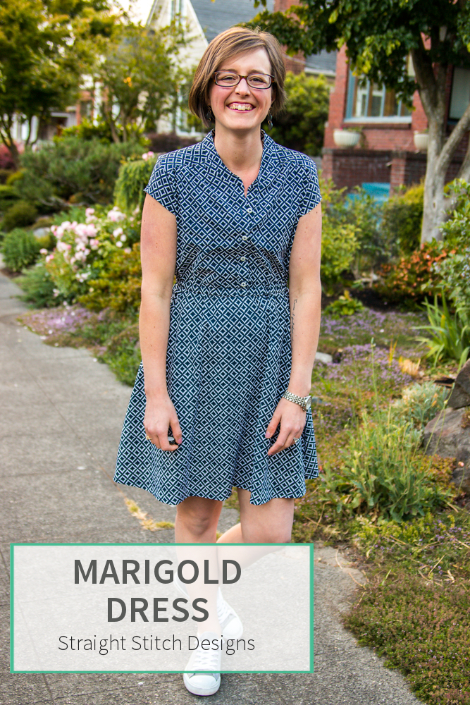 Marigold Dress - Straight Stitch Designs